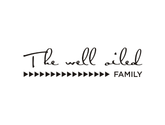 The well oiled family  logo design by rief