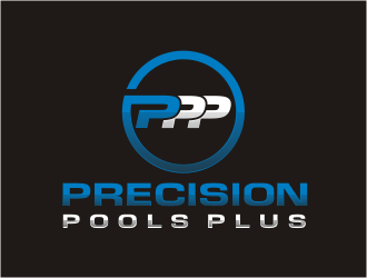 Precision Pools Plus  logo design by bunda_shaquilla