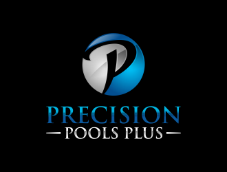 Precision Pools Plus  logo design by ingepro