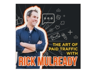 The Art of Paid Traffic with Rick Mulready logo design by GemahRipah