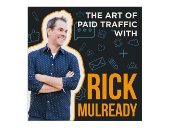 The Art of Paid Traffic with Rick Mulready logo design by GemahRipah