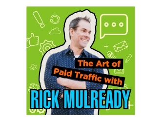 The Art of Paid Traffic with Rick Mulready logo design by GemahRipah