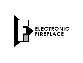 Electronic Fireplace logo design by BeDesign