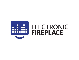Electronic Fireplace logo design by wync