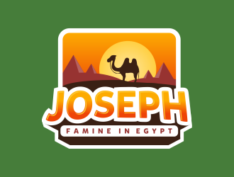 Joseph: Famine in Egypt logo design by jm77788