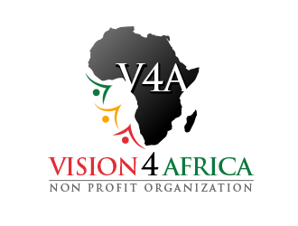 VISION 4 AFRICA logo design by BeDesign