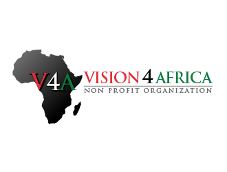 VISION 4 AFRICA logo design by BeDesign