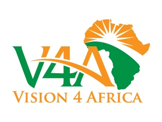 VISION 4 AFRICA logo design by jaize