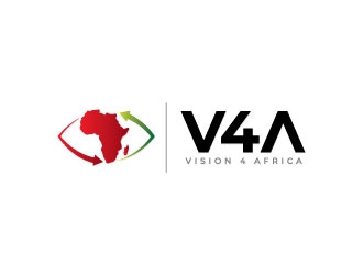 VISION 4 AFRICA logo design by crazher