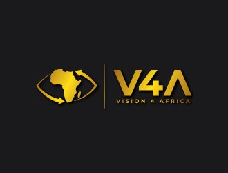 VISION 4 AFRICA logo design by crazher