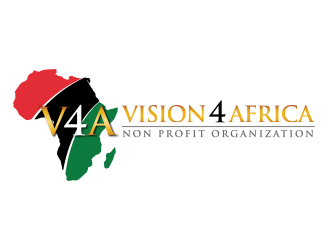 VISION 4 AFRICA logo design by BeDesign