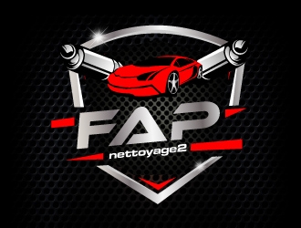 FAP Nettoyage 2 logo design by bayudesain88
