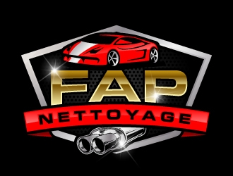 FAP Nettoyage 2 logo design by jaize