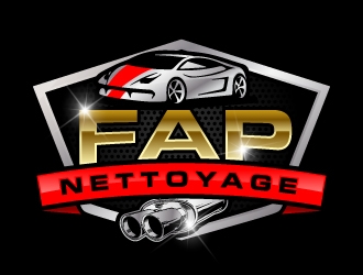 FAP Nettoyage 2 logo design by jaize