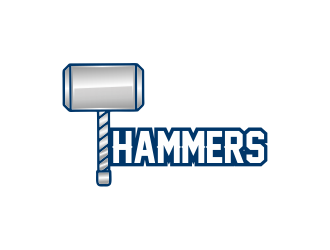 Hammers logo design by Girly