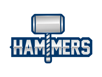 Hammers logo design by Girly