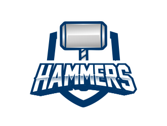 Hammers logo design by Girly
