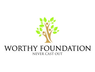Worthy Foundation: Never Cast Out logo design by jetzu