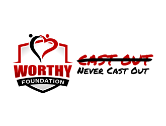 Worthy Foundation: Never Cast Out logo design by ingepro