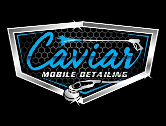 Caviar Mobile Detailing logo design by ruki