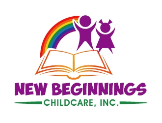 New Beginnings Childcare, Inc. logo design by PMG