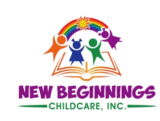 New Beginnings Childcare, Inc. logo design by PMG