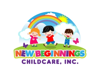 New Beginnings Childcare, Inc. logo design by jaize