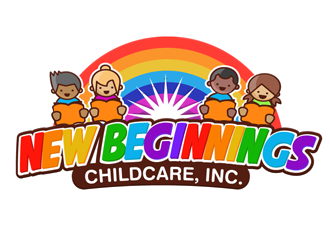 New Beginnings Childcare, Inc. logo design by megalogos