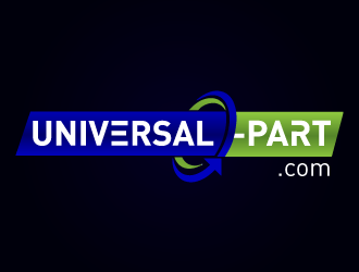 Universal-Part.com logo design by Creasian