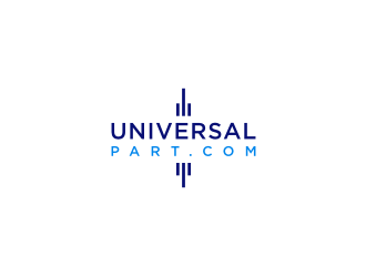 Universal-Part.com logo design by LOVECTOR