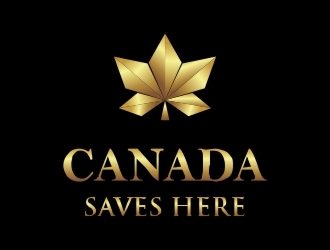 Canada Saves Here logo design by ManishKoli