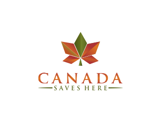Canada Saves Here logo design by oke2angconcept