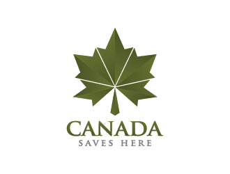Canada Saves Here logo design by mhala