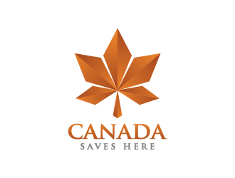Canada Saves Here logo design by mhala