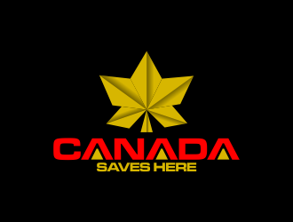 Canada Saves Here logo design by qqdesigns