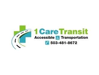 1 Care Transit logo design by GemahRipah