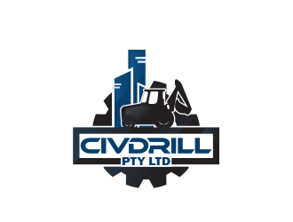 CIVDRILL PTY LTD logo design by AdenDesign