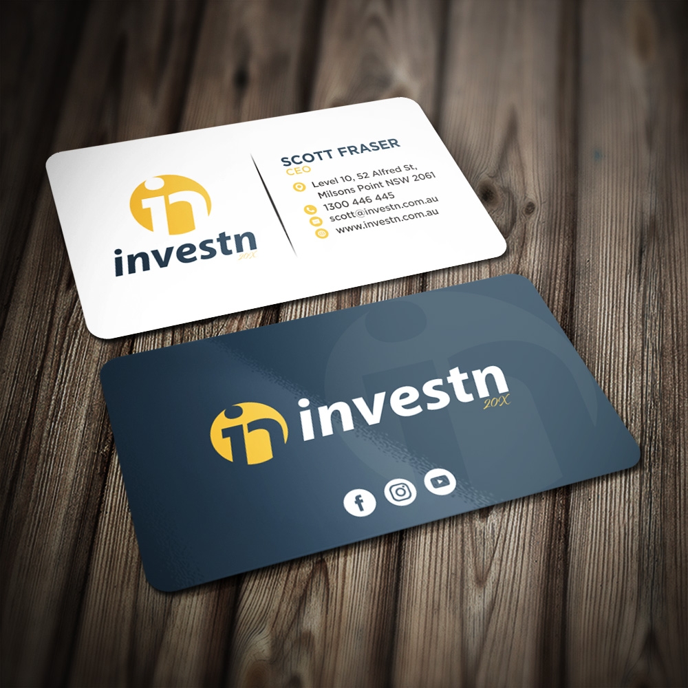 Investn logo design by Kindo