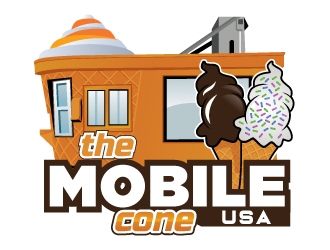 The Mobile Cone logo design by Suvendu