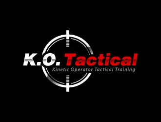 K.O. Tactical (It stand for Kinetic Operator Tactical Training) logo design by sanworks