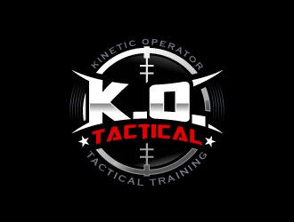 K.O. Tactical (It stand for Kinetic Operator Tactical Training) logo design by sanworks