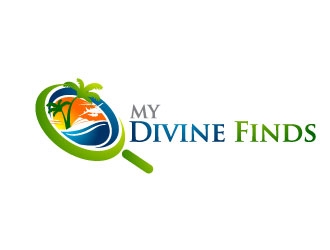MY Divine Finds logo design by J0s3Ph