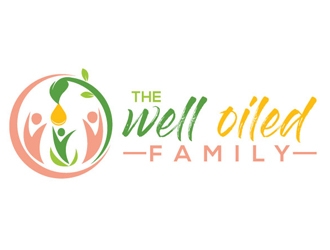 The well oiled family  logo design by gogo