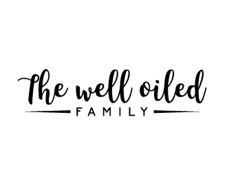 The well oiled family  logo design by akilis13