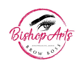 Bishop Arts Brow Boss logo design by Conception