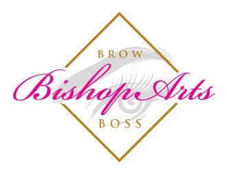 Bishop Arts Brow Boss logo design by Conception