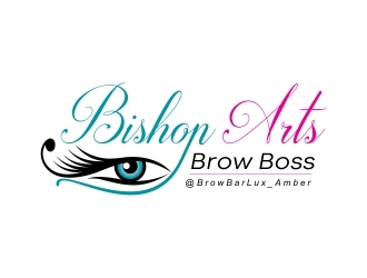 Bishop Arts Brow Boss logo design by adwebicon