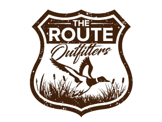 The Route Outfitters  logo design by jaize