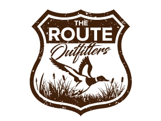 The Route Outfitters  logo design by jaize