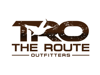 The Route Outfitters  logo design by kopipanas